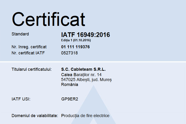IATF 16949:2016