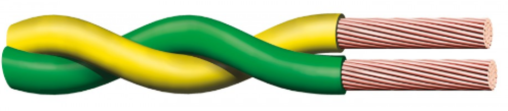 Automotive wire FLRY - twisted